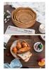 Vietnamese Rattan Woven Fruit Basket for Living Room - Creative Coffee Table Storage for Snacks