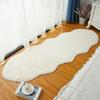 Thickened Imitation Rabbit Fur Irregular Carpet for Bedroom or Living Room