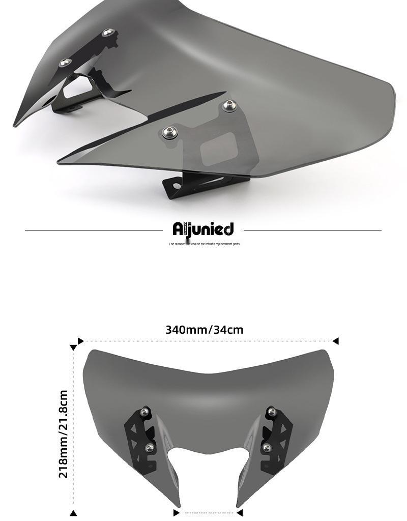 Yamaha MT09 2017-2020 Front Windshield Fairing Deflector