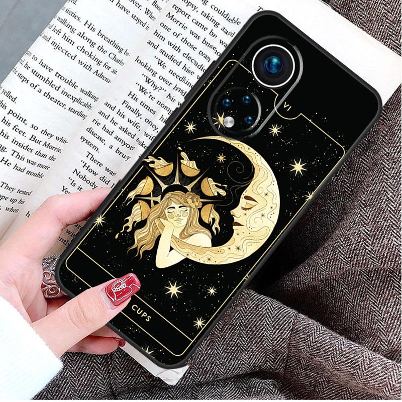 

Лунное Колдовство Таро Таинственный тотем Чехол Для Honor Magic 8 Pro 5 6 7 Lite Honor 400 200 50 70 90 X9d X9c X9b X9a X8b Win RT Чехол Honor X8b