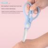 Portable Stainless Steel Baby Food Scissors & Tongs Set