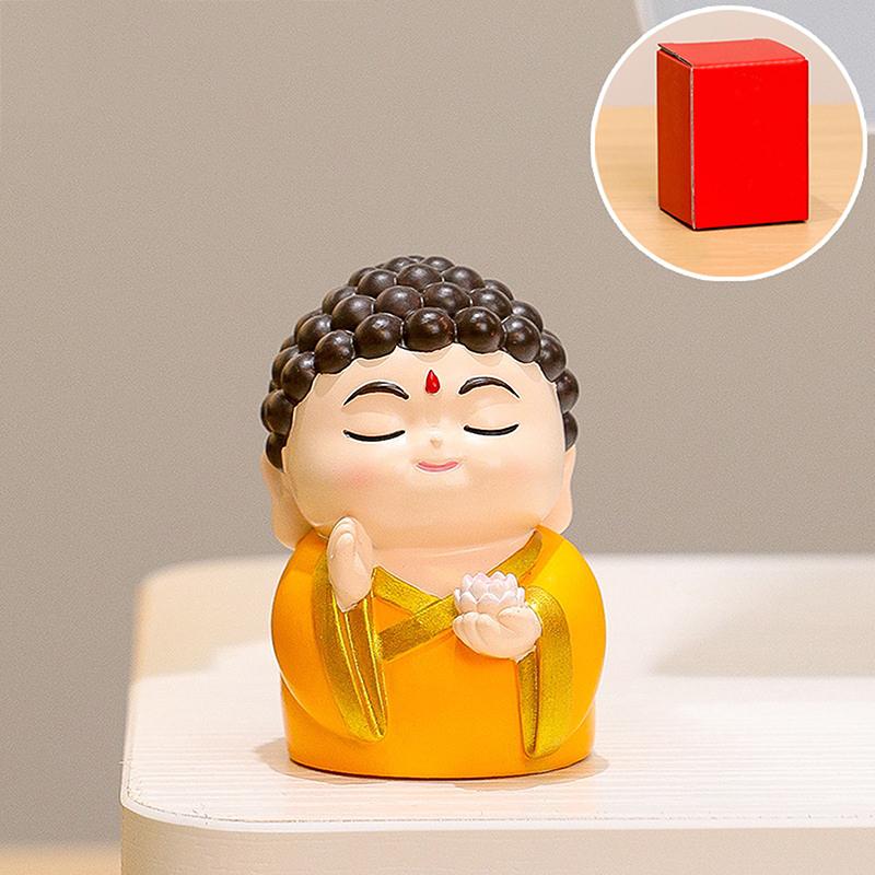 Cute God Of Wealth Ornaments Chinese Style Immortals Shentai Home Entry Workstations Office Desktops Emotional Stability Decor.