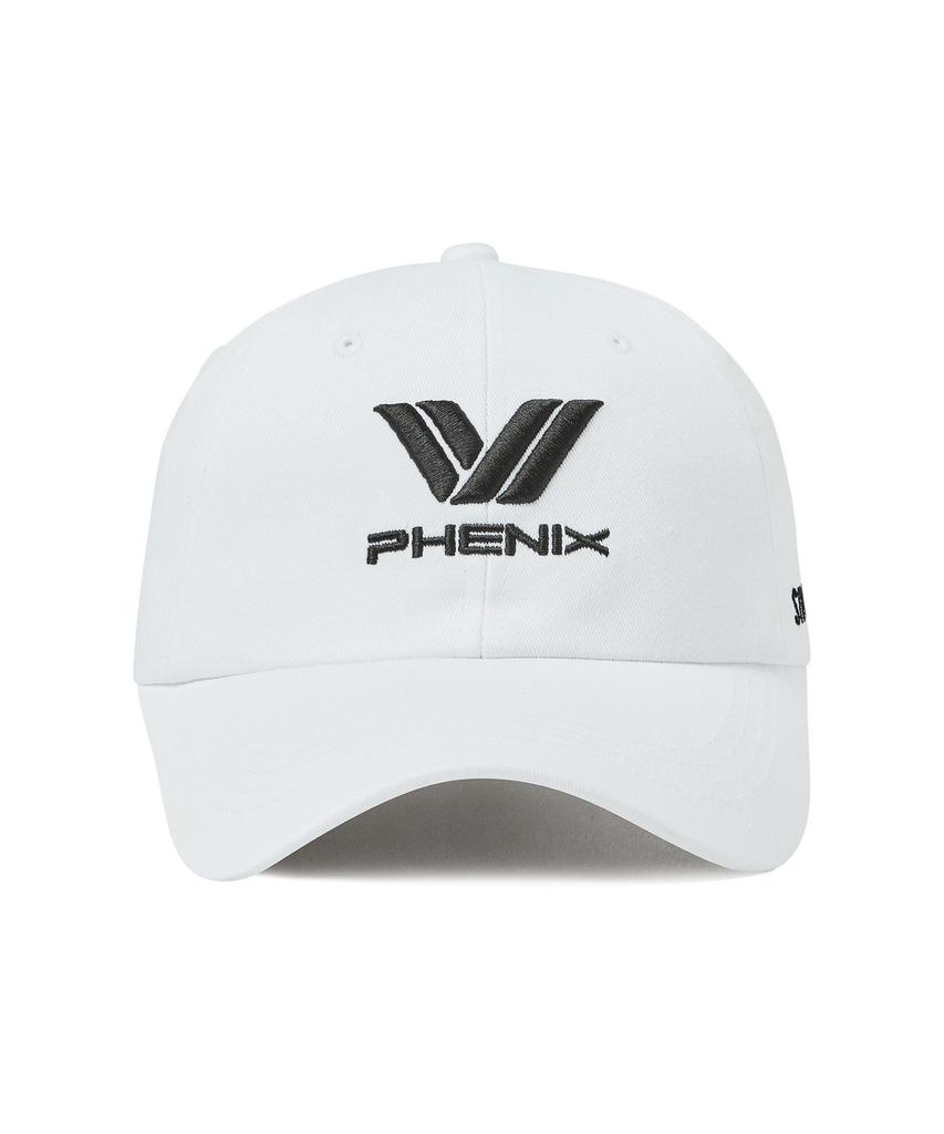 Pinigseu V Logo Sports Ball Cap [White]