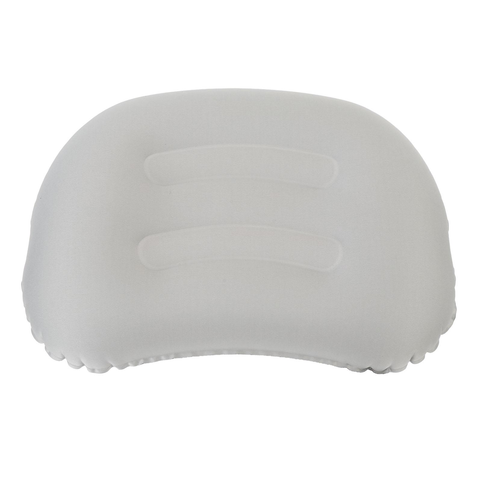 

Дорожная надувная подушка Надувная подушка для поясничной поддержки Портативная складная надувная для улицы серый