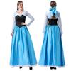 Halloween Havfrue Kostume Kjole Ariel Prinsesse Cosplay Outfit Kvinder Fantasy Tema Fest