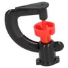 30PCS ABS Sprinkler Head Rotating Rotating Spray Nozzle Durable Atomizing Nozzle  Garden Watering