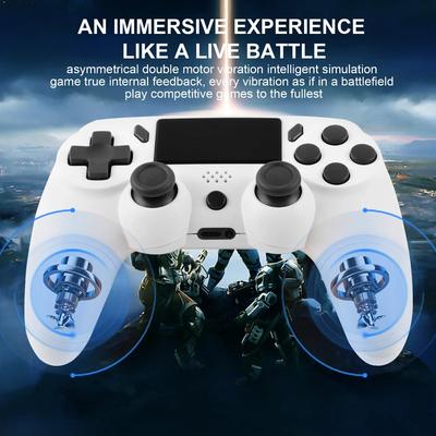 2026 NEUES HEISSES Kabelloses Gamepad Mit 6-Achsen-Gyroskop PC-Joystick Touchpad Doppelte Vibration Für PS5 PS4 PC Multifunktions-Controller
