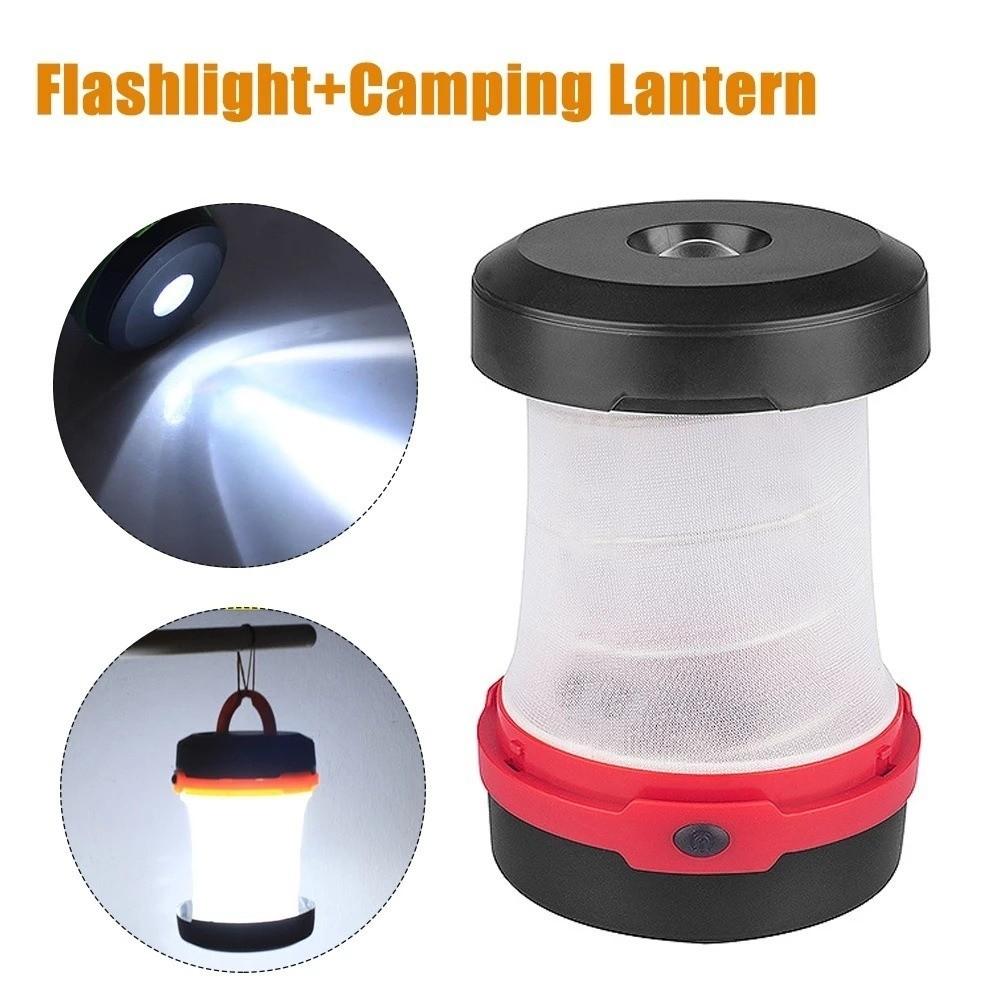 Telescopic LED Camping Light Foldable Tent Lantern New Night Light Camping