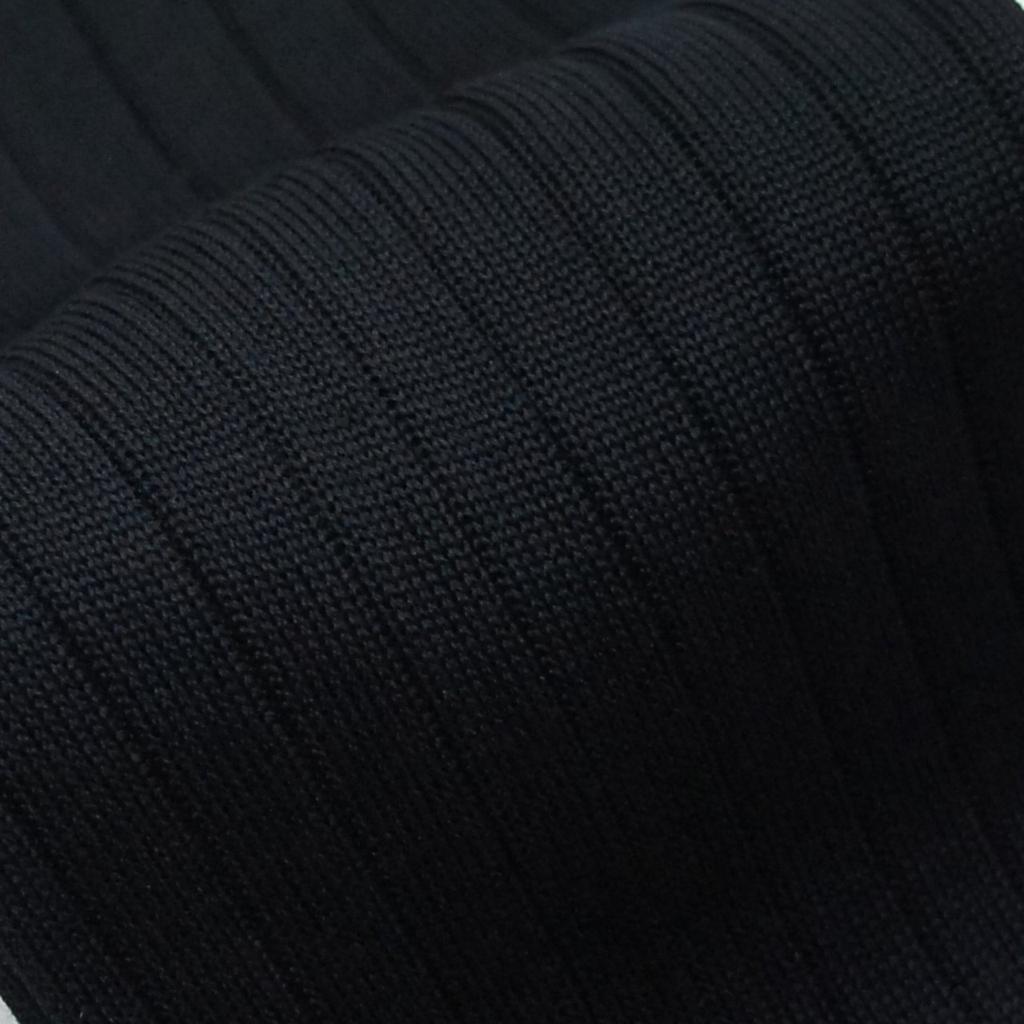 Harrison HALISON 15700 Cotton Ribbed Classic Size 100% Hose, Linking, 25-26cm (Black)