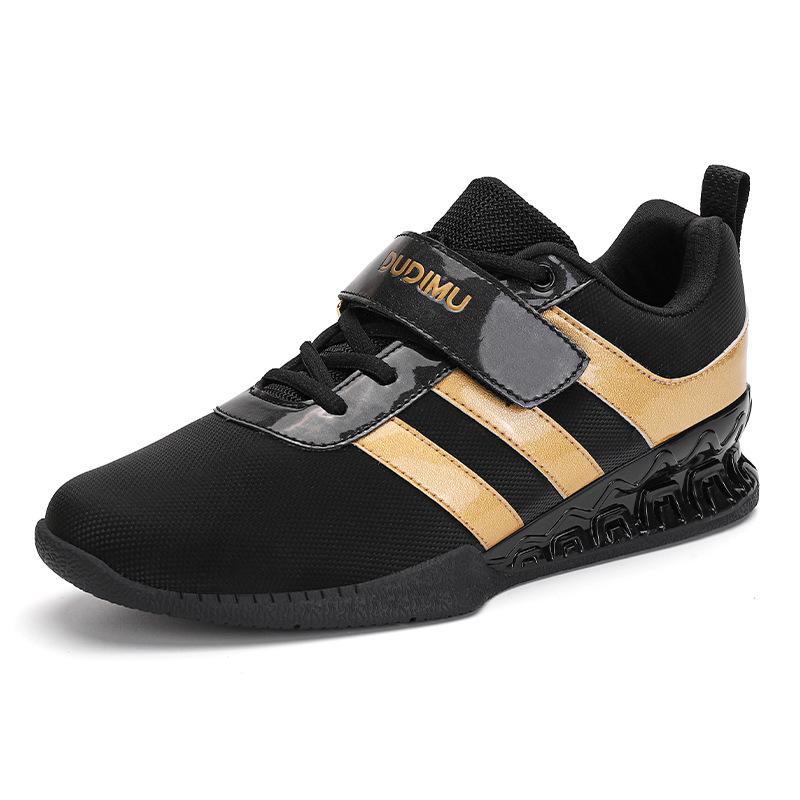 Squat Shoes Men's Indoor Fitness and Bodybuilding Special Training Shoes Women's Weight-bearing Deadlift Shoes Professional Strength Weightlifting