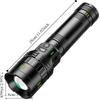 Rechargeable Strong Light Flashlight Super Bright Portable Flashlight LED Flashlight  Household