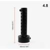 Motorcycle Exhaust Muffler Silencer iron Eliminator for YAMAHA TIGER 1050 SpoRt 1200 EXPLORER 800 XC XCX XR XRX