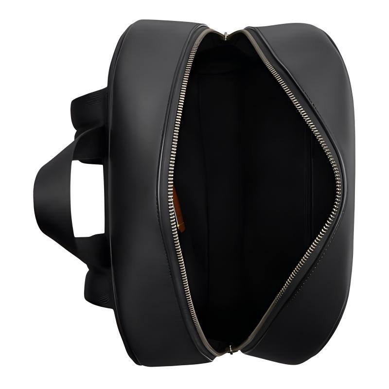 Coach 29 Zaino Classico con Logo in Pelle di Mucca per Presbiopia Grande da Uomo Nero