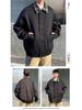 Men's Spring 2025 Loose Fit Lapel Jacket: Wear-resistant, Plus Size, Free Shipping
