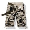 New Summer Men's Shorts Outdoor Loose Multi-pocket Sports Camouflage Overalls Shorts Straight Five-point Pants