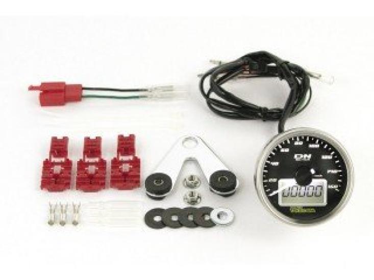 Special Parts Takegawa (TAKEGAWA) Medium DN Speedometer S2 (White LED) 05-05-3209
