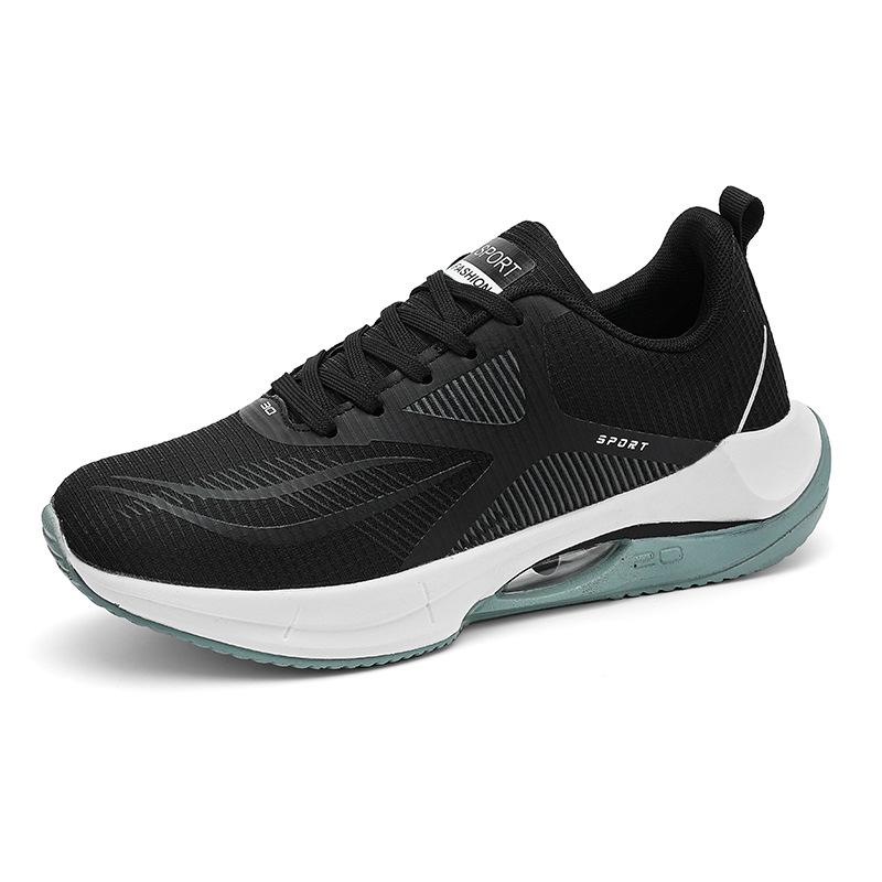 Ultra-light Running Shoes Summer Men's Sports Shoes Mesh Air Cushion Junior High School Students Shock Absorption Professional Sports Racing Shoes