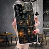 Steampunk Gear Mechanical Phone Case For Samsung Galaxy A12 A22 A32 A52 A72 A02S A51 A50S A71 A70 A31 A20S Note 20 Ultra S10 A10
