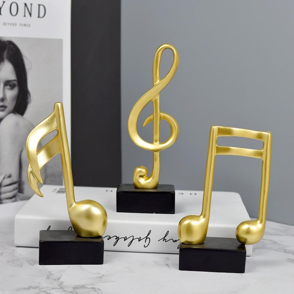 Music Golden Award Trophy Resin Craft Souvenirs Small Prize Cup Singing Competition Piano Ornaments Winner Award Trophy Toy
