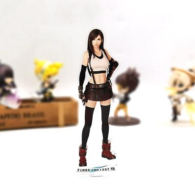 FF7 Remake Tifa Lockhart HM zabawka GAME akrylowa podstawka zabawka figurka