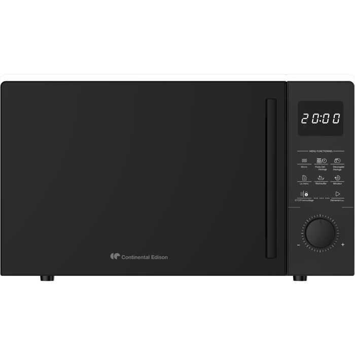 Micro-ondes pose libre - CONTINENTAL EDISON - CEMO28MB2 - Noir - 28 L - 1440 W - 51 x 36,7 x 30,4 cm - Multifonction