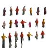100PCS 1:75  1:87 1:100 1:150 1:200 1:300 Scale Figures Assorted Poses Action Figures  Fairy Garden