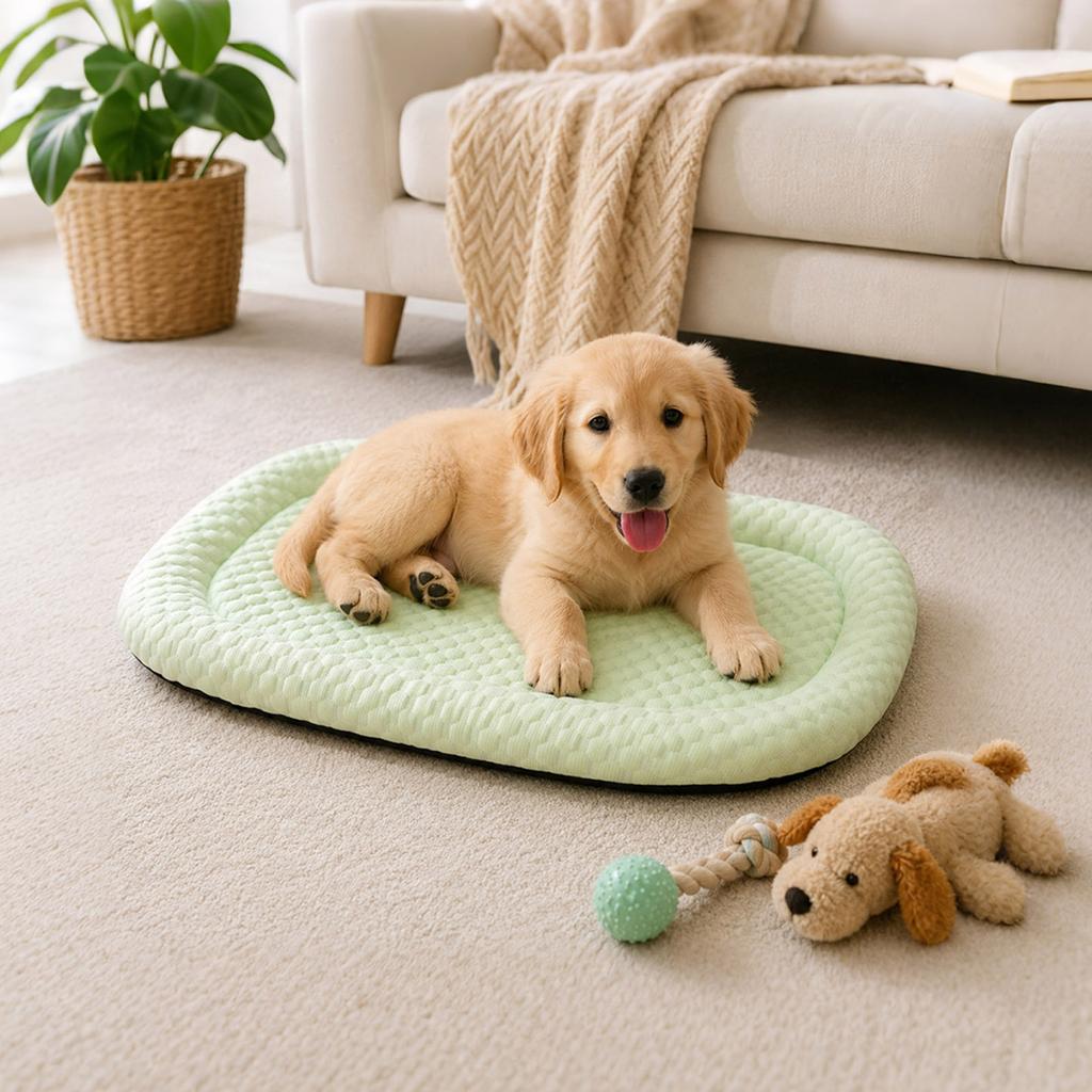 Breathable Dog Pad for Summer - Non- Pet Bed for Indoor Use