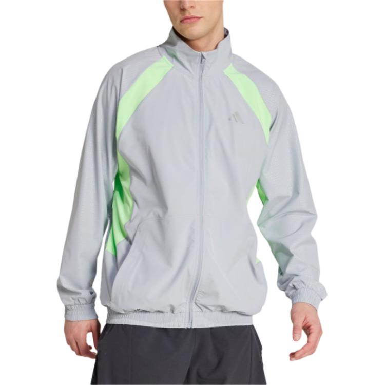 adidas Climacool Tech Bekleidung Trainingsjacke Schnelltrocknend Stehkragen Sportjacke Herren Jacke JX0042