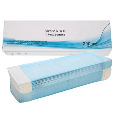 200 Adet Kutulu Tek Kullanımlık Kendinden Mühürlü Temizlik Poşeti Diş Aleti Saklama Çantası (70x260mm)