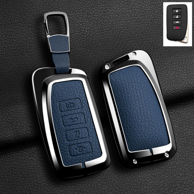 Car Key Cover Case Keychain For Lexus Nx Gs Rx Is Es Gx Lx Rc 200 250 350 Ls 450H 300H Fob Keyless Protect Shell Car Accessories