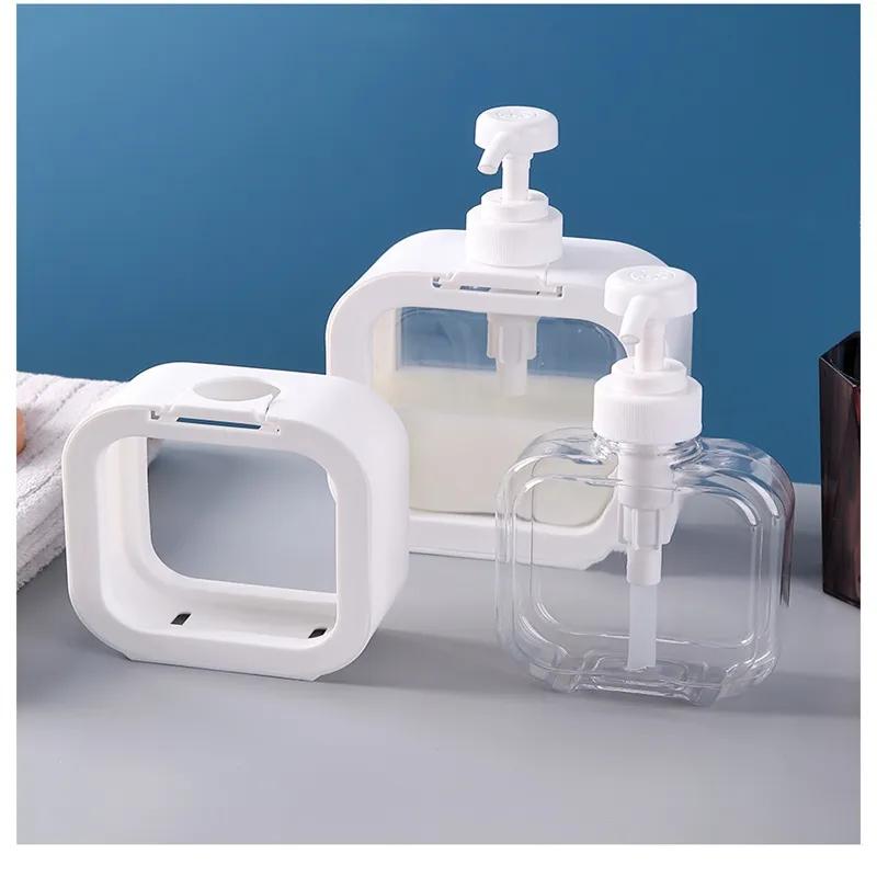 500ml Soap Dispenser White Black Pink Green Purple Liquid Soap Dispenser Pump Lotion Bottles Plastic Bottles For Body Wash Shampoo Hand Sanitizer