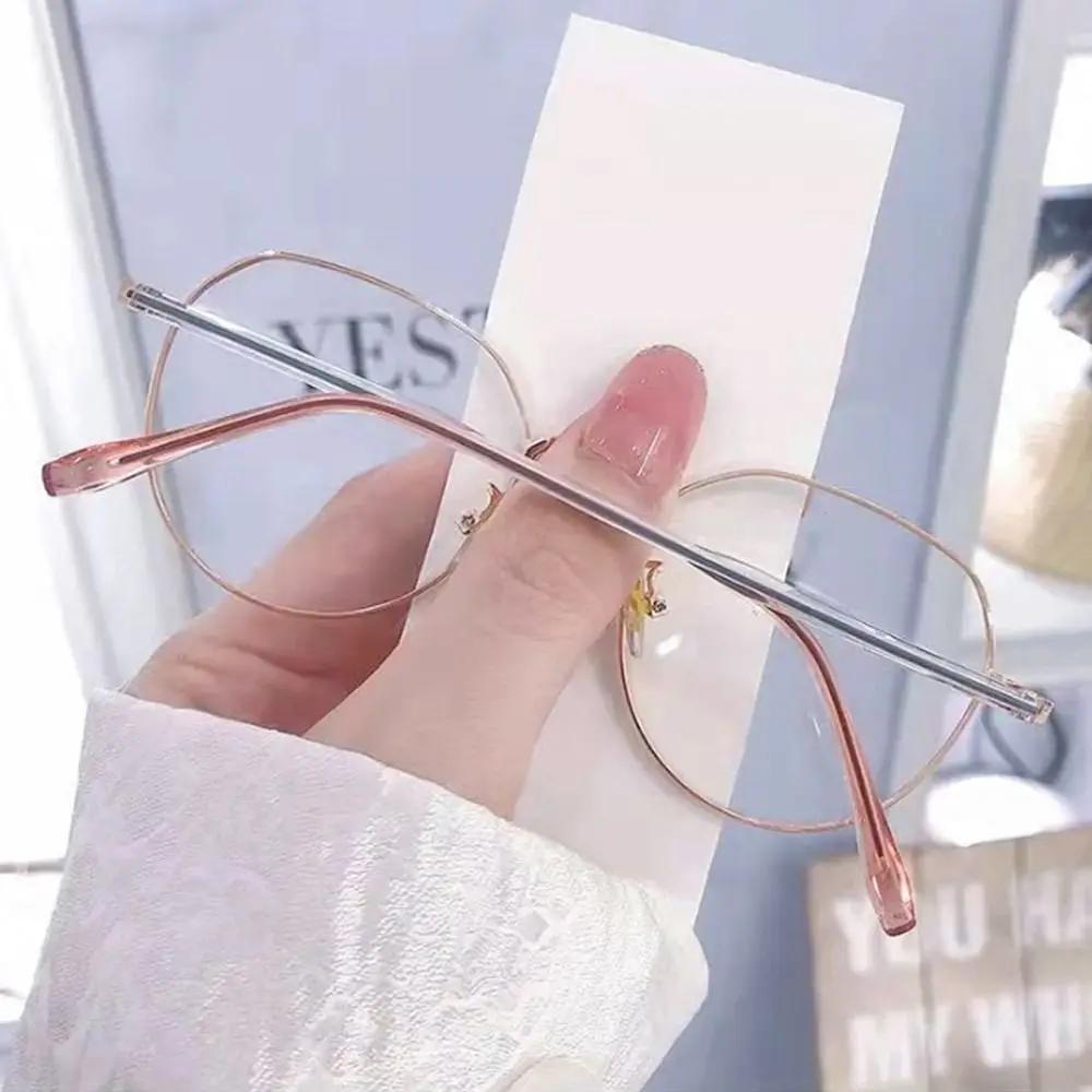 Fashion Durable Eye Protection Ultra Light Frame Oversized Eyeglasses Computer Goggles Anti-Blue Light Glasses