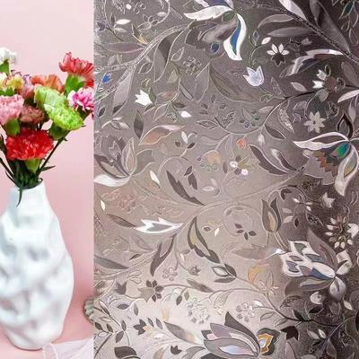 Безклеєва матова віконна плівка Тюльпанова скляна наклейка, що покриває DIY скло напівпрозора непрозора наклейка електростатична адсорбція матова віконна наклейка