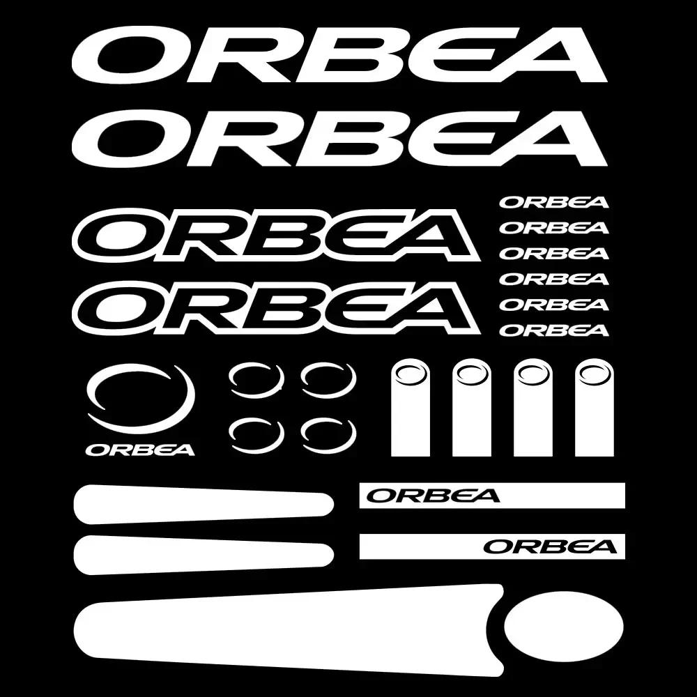 Orbea Fahrrad Aufkleber Set, Rahmenschutz Aufkleber, Auto Selbstklebe Aufkleber Longest side20cm