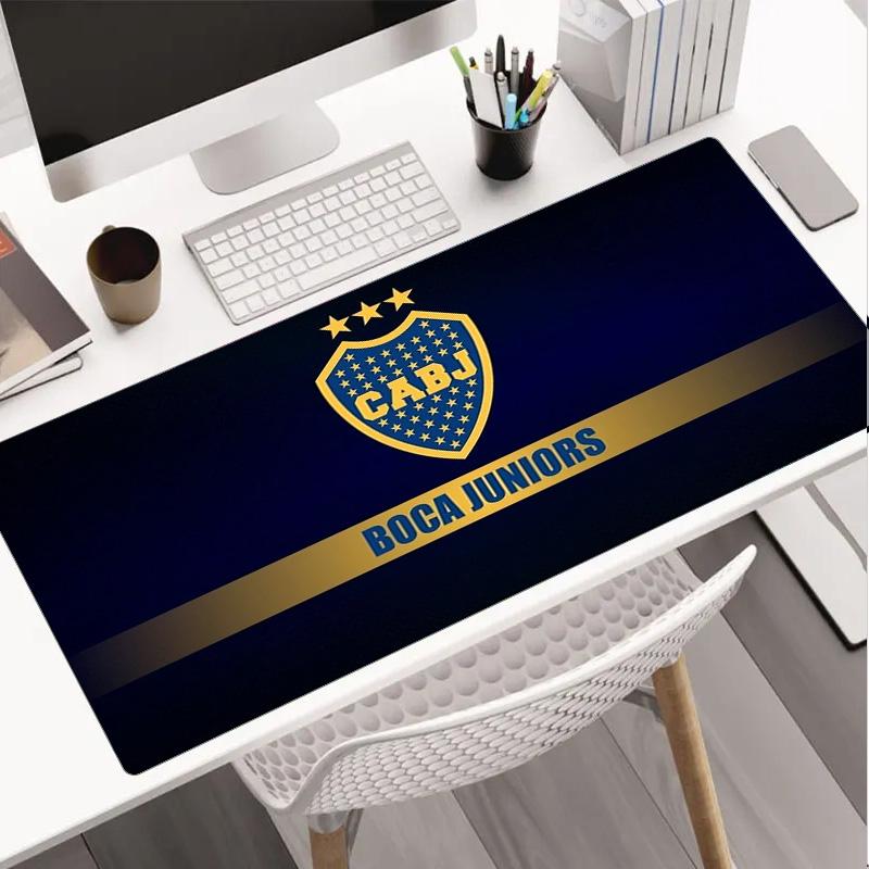 Boca Juniors Crest Design Mouse Pad Mouse Pad, Gaming Mouse Pad, Keyboard Pad, Desk Decor for Computer Notebook Fan Gift Birthday Gift