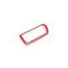 Headlight Switch Control Frame Cover For Hyundai Elantra 21-23 Red Carbon Fiber