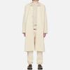 Fear of God Essentials Fall Winter 2022 Long Coat Men Outerwear Eggshell-White FOG-SS22-712