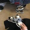 2025 Winter Plüschgefütterte Sneaker für Jungen und Mädchen – Warm, Modisch, Bequem, Doppelte Baumwollschuhe für ältere Kinder