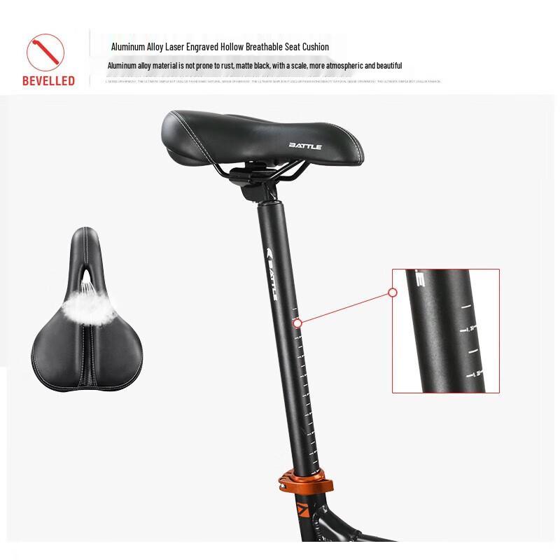 Bond Fushida 7-Speed Aluminum Folding Bicycle