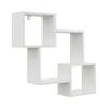 Wall Hanging Shelf, Bookcase - No. 5 Black