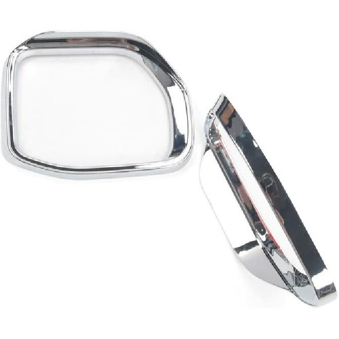 Chrome Rearview Side Mirror Eyebrow Cover Trim For Ford Bronco Sport -2025