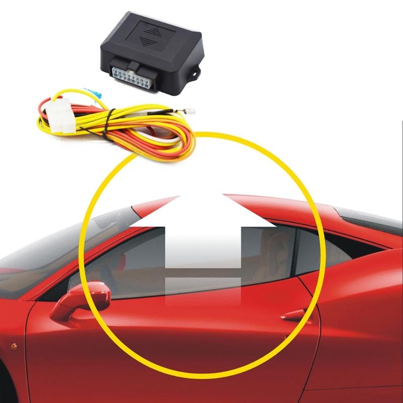 Automatic Car Window Lifter Closer Auto Accessories Universal Power Window Door Closing Module for 4 Doors Alarm System