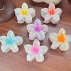 Hawaiian Flower Hair Claw Clips Large Claw For Thick/Thin Hairpins For Women Girls Barrettes Beach Summer Hair Accessories Gifts