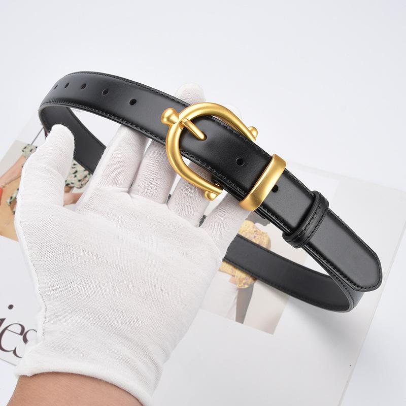 Four Seasons Available New Belt Women'S Jeans Simple And Versatile Belt New Decorative Fashion Student Pants Belt