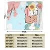 Bear And Panda Bubu Dudu Blanket Super Soft Novelty Plush Bedding Throws For Couch Chair Sofa Bed Flannel Bedspread Bed Cover