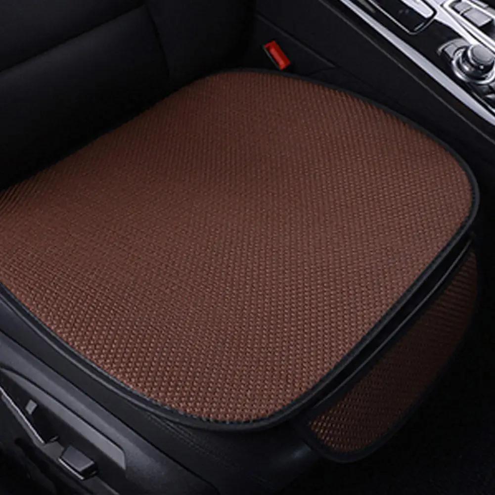 Universal Car Seat Covers Four Season Car Accessories Cars Cool Fit Silk Breathable Most Ice Auto Seat Protector B6S8