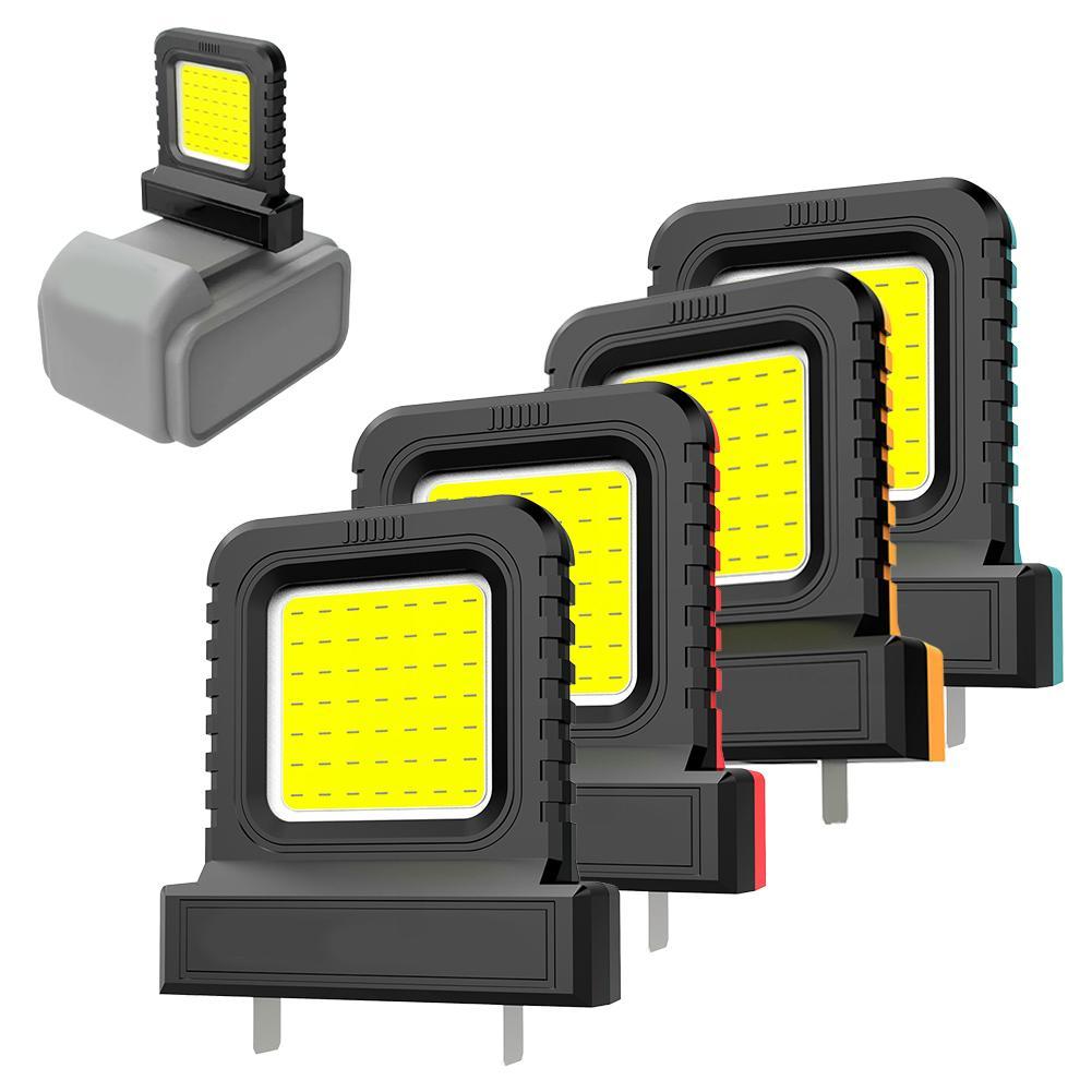 1/4Pcs LED Module Outdoor Camping Lamp For 21V Battery Power Tool Accessory For-Makita DeWALT-Milwaukee-Bosch Power Tool
