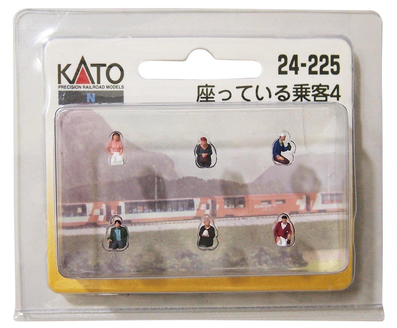 

KATO N gauge seated passenger 4 24-225 diorama supplies