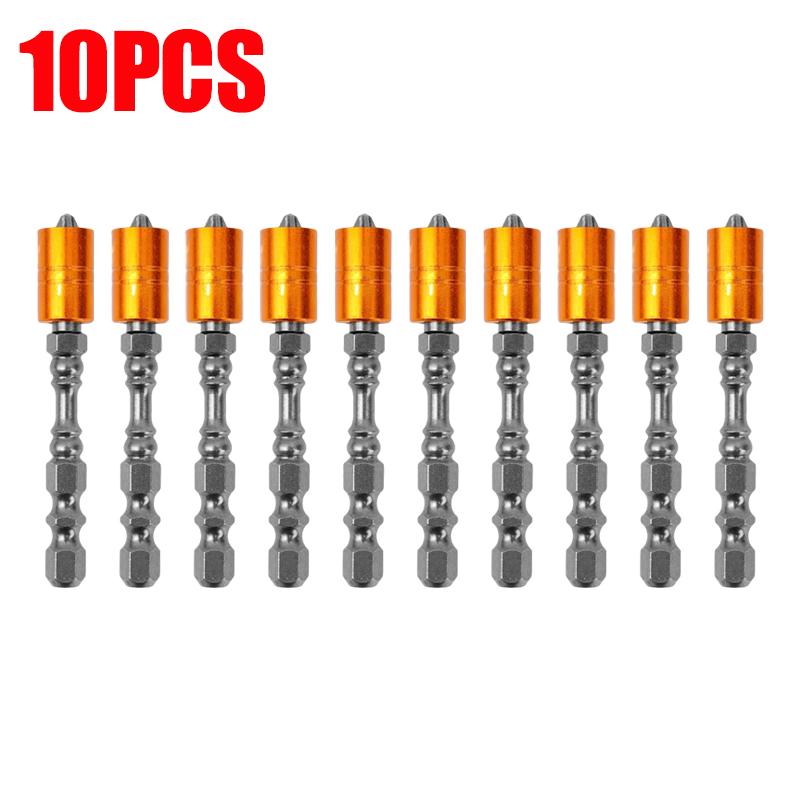 Strong Magnetic Screwdriver Bit Heavy Duty Hex Shank Cross Head Impact Bit Electronic Screwdriver For Plasterboard Drywall Screw