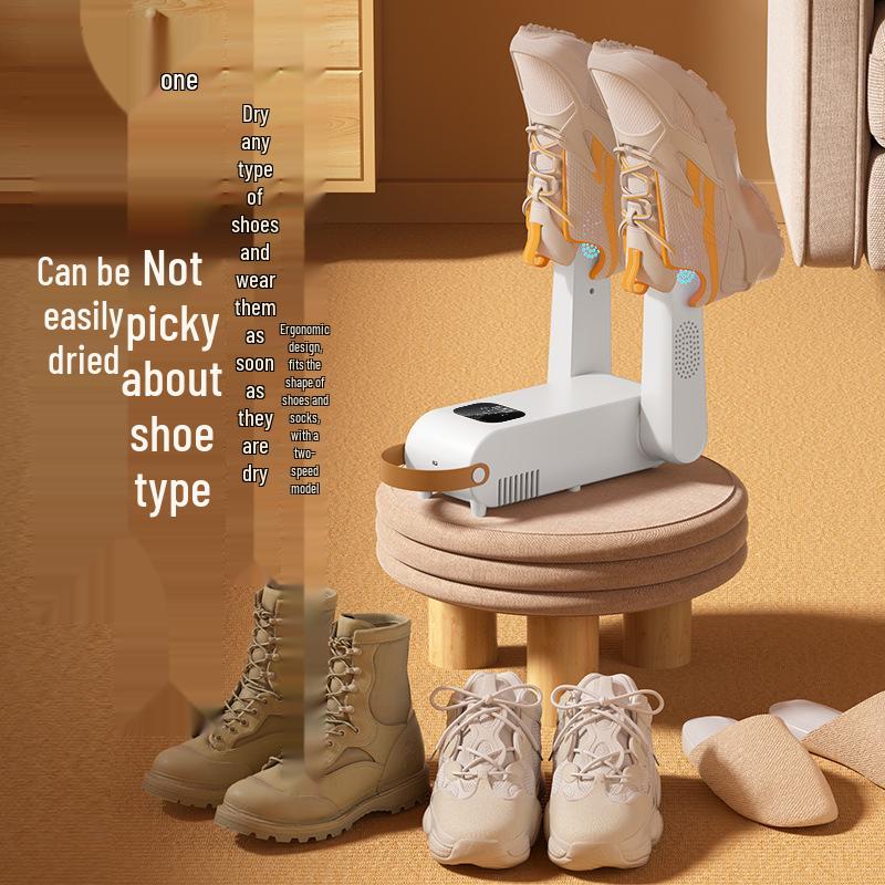 Dual-Use Shoe Deodorizing & Sterilizing Dryer for Wet and Dry Shoes - Home Shoe Drying and Baking Machine.